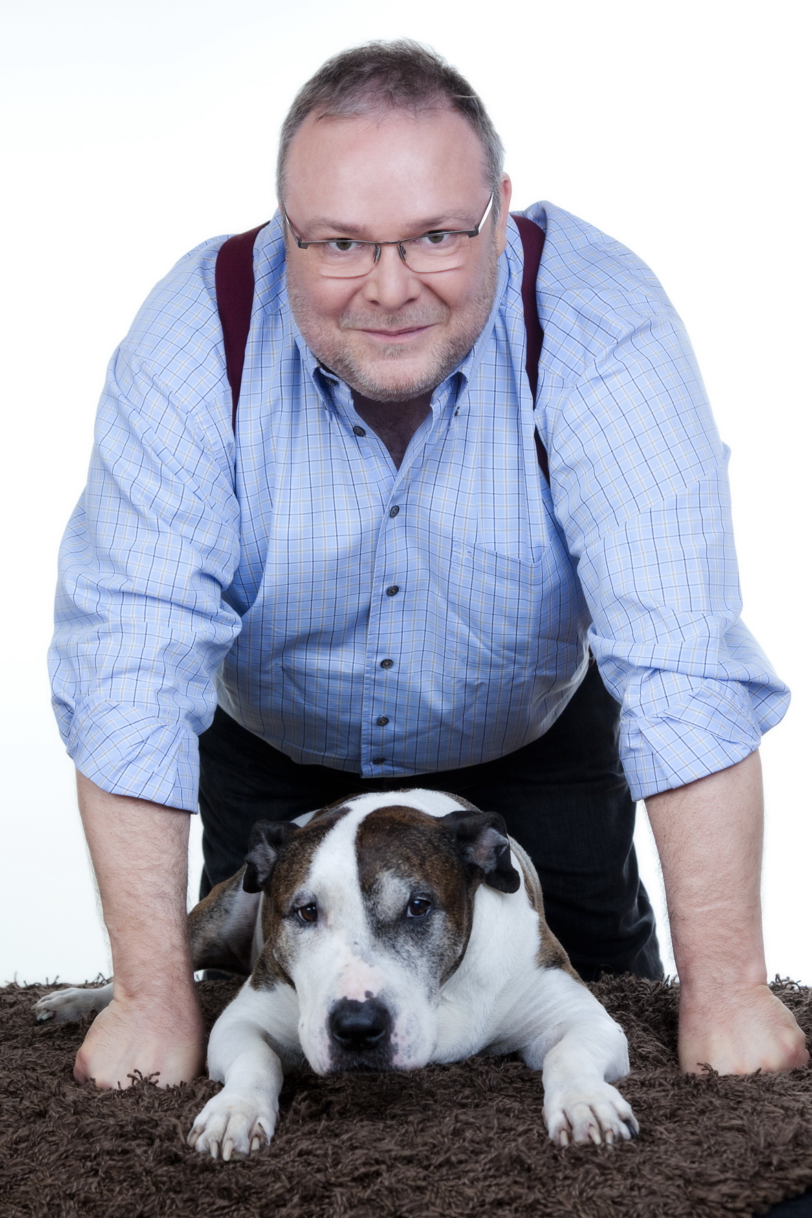Uwe Kannemacher mit Apas